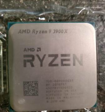 AMD Ryzen 9 3900 X 12 Core CPU