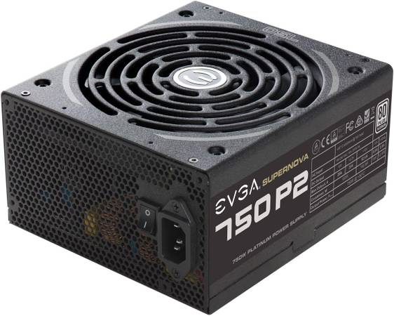 EVGA SuperNOVA 750 P2 80+ PLATINUM 750W Fully Modular – 220-P2-0750-X10