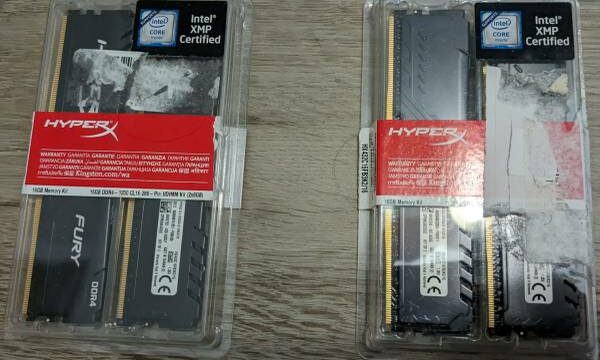 HyperX Fury 32GB 3200MHz DDR4 CL15 DIMM (Kit of 4) XMP Desktop Memory