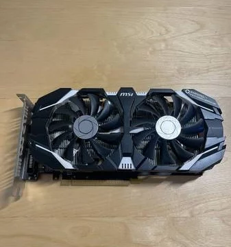 MSI GeForce GTX 1060 6GB Black/White GPU/Video Card