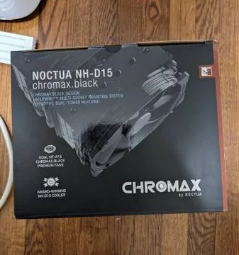 New NOCTUA NH-D15 – Chromax Black