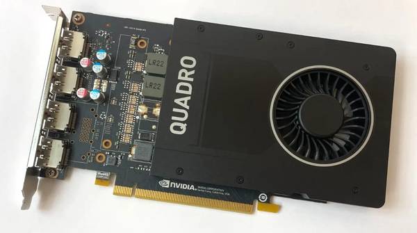 Nvidia Quadro P2000 5GB GDDR5 DP x 4 Video Graphics Card