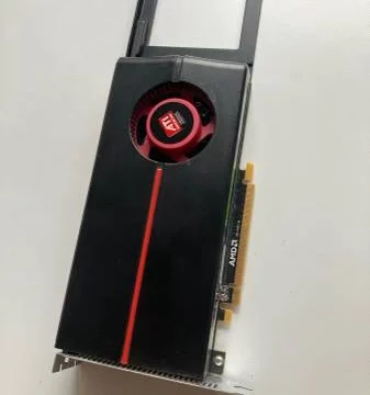 Radeon HD 5770 Graphics card. Original from Mac Pro