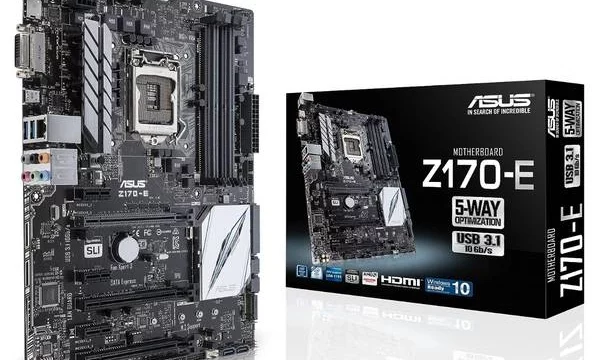 ASUS ATX DDR4 LGA 1151 Motherboard Z170-E