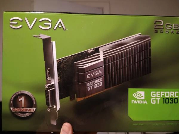 EVGA Nvidia GeForce Gt 1030 2GB PCI express video graphics card0