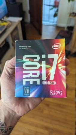 Intel core i7 7700k processor0