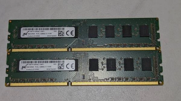 Micron 16 GB (2x8GB) DDR3 2Rx8 PC3-12800U MT16JTF1G64AZ-1G6E1